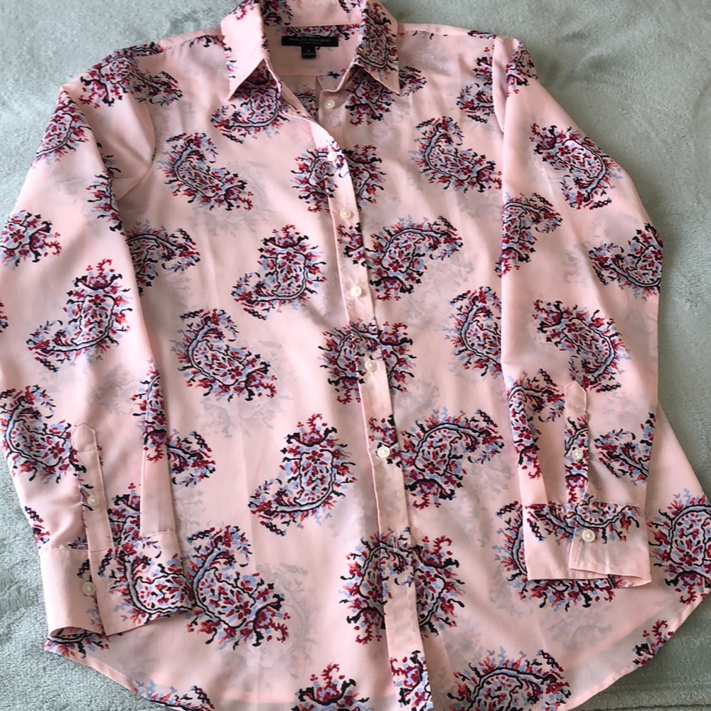 Banana Republic Dillon Shirt S pink